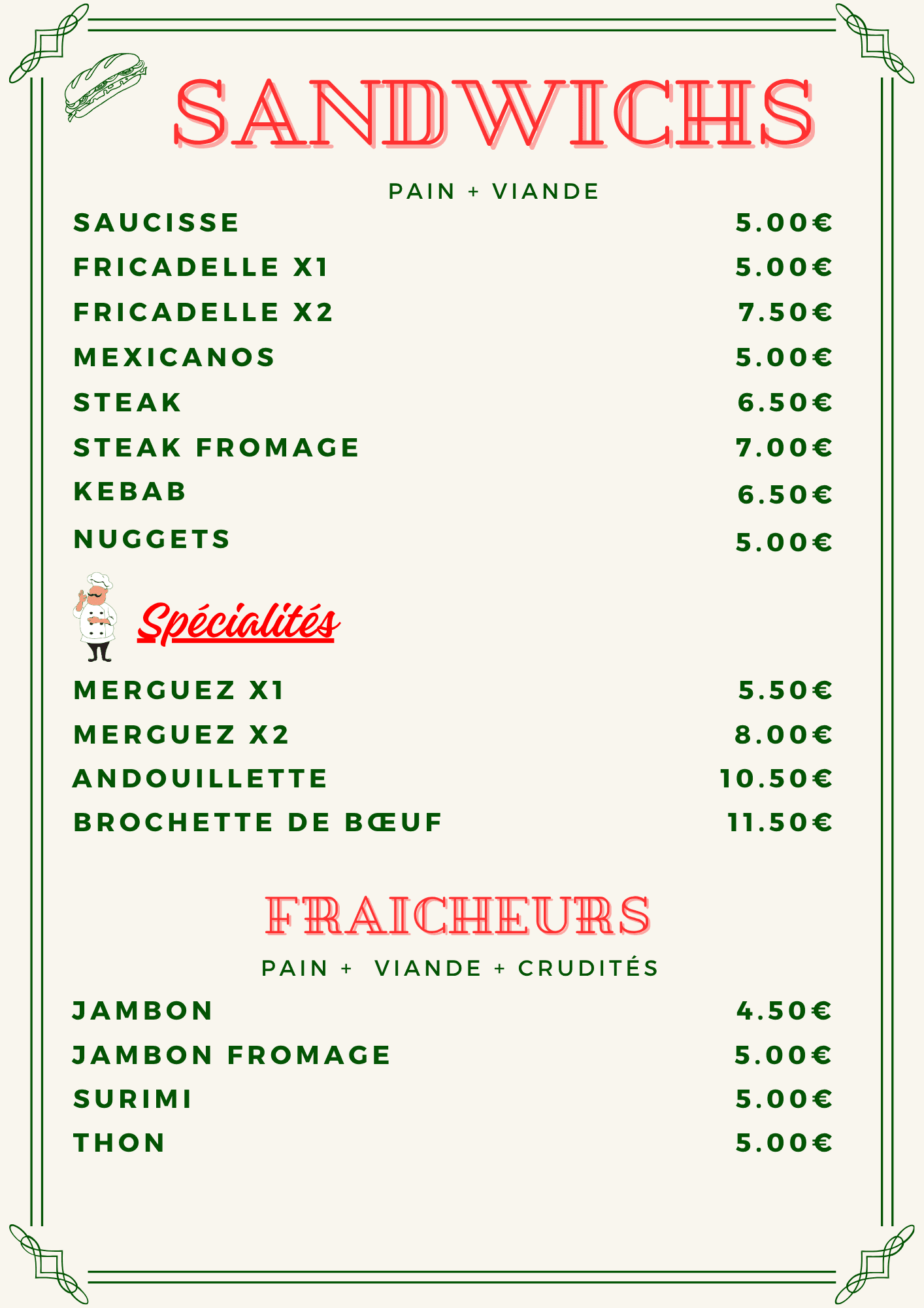 Menu 3